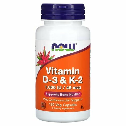  Now Foods Vitamin D-3 & K-2 120    -     , -  