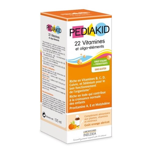  PEDIAKID 22 Vitamins and Oligo-elements ., 125 , 150 ,    -     , -  