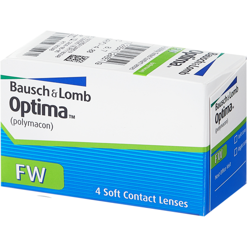    Bausch & Lomb Optima FW, 4 ., R 8,7, D -0,75   -     , -  