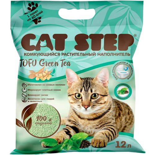  CAT STEP TOFU GREEN TEA -        (6 + 6 )   -     , -  