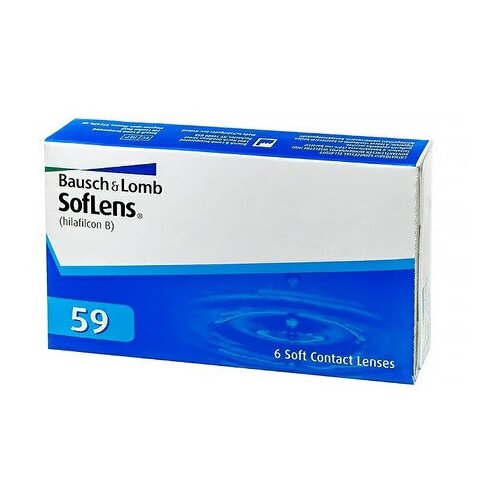    Bausch & Lomb SofLens 59, 6 ., R 8,6, D -1,75   -     , -  