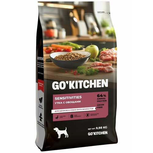  Go! Kitchen Sensitivities Grain Free -       ,  ,    (9.98 )   -     , -  