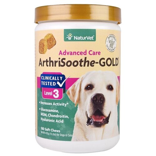  NaturVet, ArthriSoothe-GOLD,  ,  3, 180  , 15.2  (432 )   -     , -,   