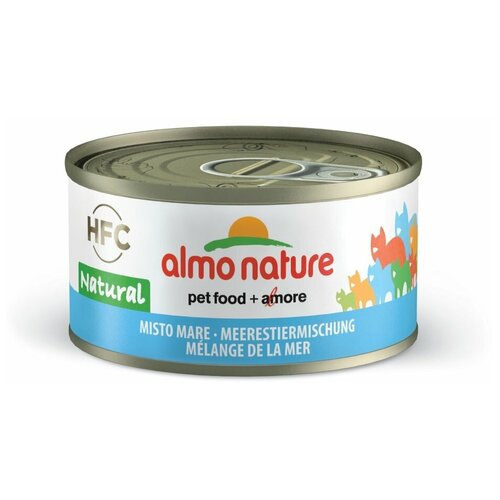  Almo Nature      75%  (HFC Adult Cat Mixed Seafood) 0,07  x 1 .