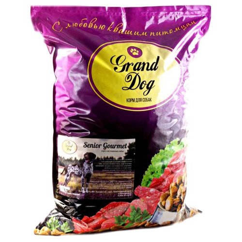    Grand Dog Senior Gourmet          3 