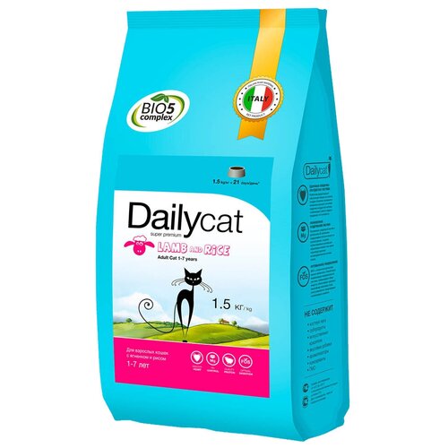  Dailycat Adult Lamb and Rice        - 3 