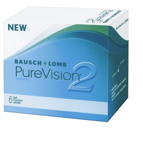    Bausch & Lomb PureVision 2 HD., 6 ., R 8,6, D +4   -     , -  