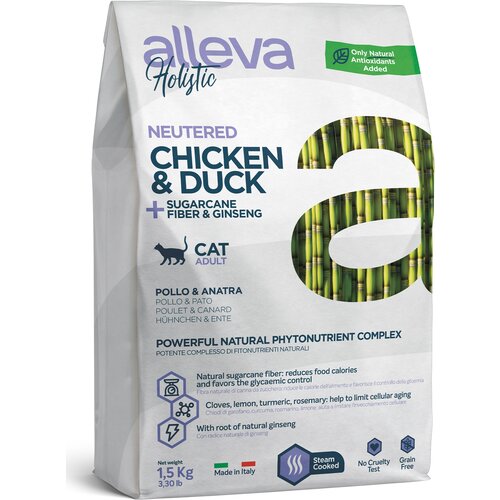   Alleva Holistic Cat Neutered Chicken & Duck   , , ,     , 10    -     , -  