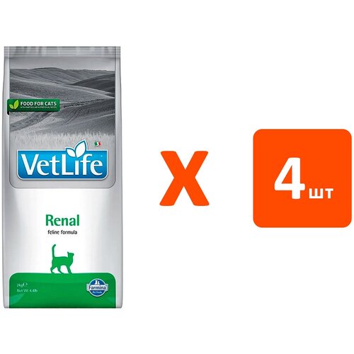  FARMINA VET LIFE FELINE RENAL       (2   4 )   -     , -,   