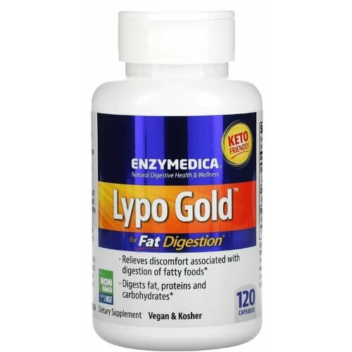  Enzymedica Lypo Gold 120 caps/    120    -     , -  