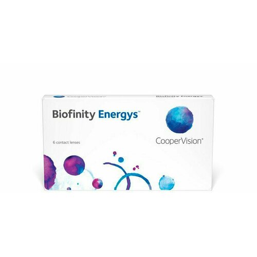 ���� ���������� ����� CooperVision Biofinity Energys, 3 ��., R 8,6, D -2, ����������, 1 ��., ������ ������