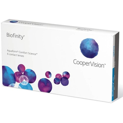    CooperVision Biofinity, 6 ., R 8,6, D -10, 1 .,  