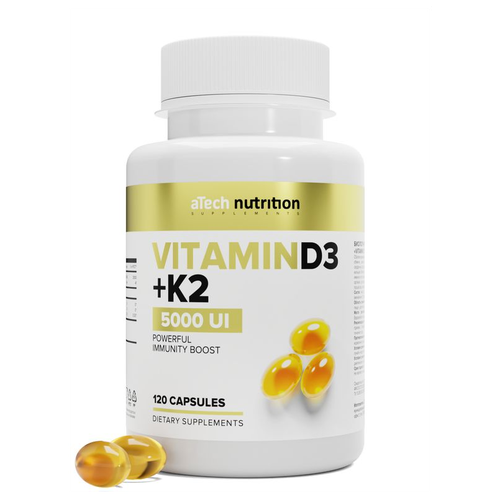   3 + 2 5000  / VITAMIN D3+2 5000  700  aTech nutrition 120    -     , -  