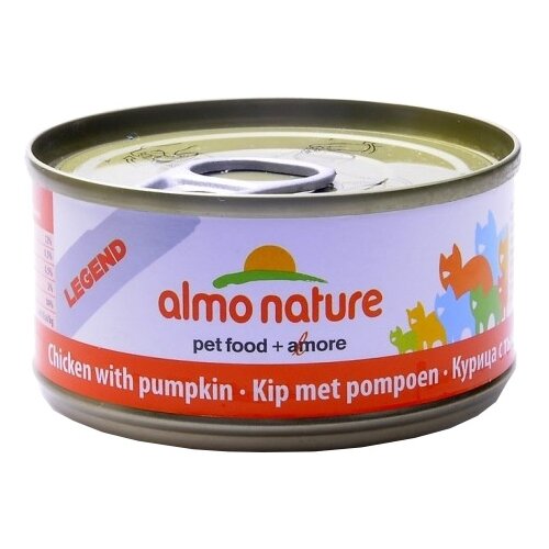  Almo Nature         75.  (HFC - Natural - Chicken with Pumpkin ) 9034H | Legend HFC Adult Cat Chicken Pumpkin 0,07  26492 (2 )   -     , -,   