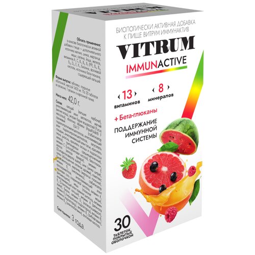  VITRUM IMMUNACTIVE . \, 1.4 , 30 .   -     , -  