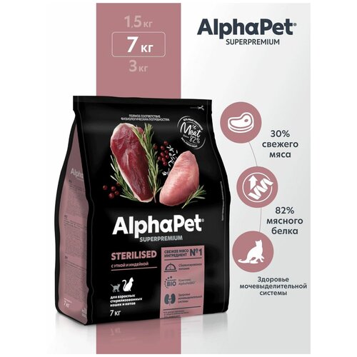  ALPHAPET SUPERPREMIUM STERILISED 7              7  3    -     , -,   