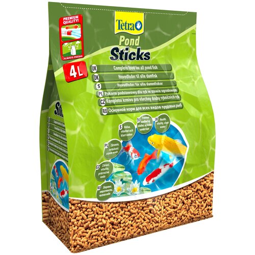        Tetra Pond Sticks, 4 , 450    -     , -  