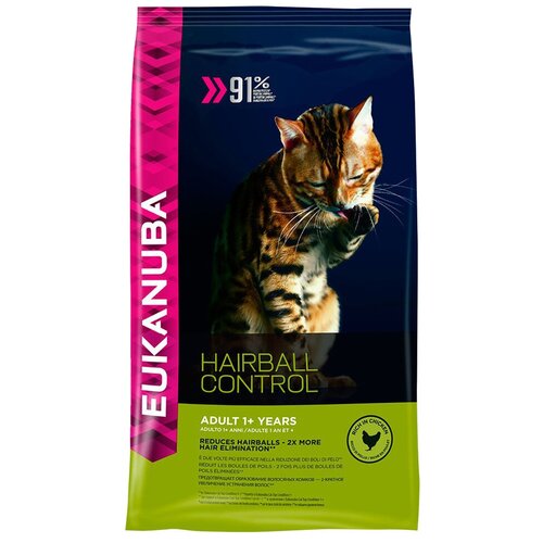  Eukanuba         ,   (Adult Hairball Control) 20510040R0 | Adult Hairball Control, 0,4  (2 )