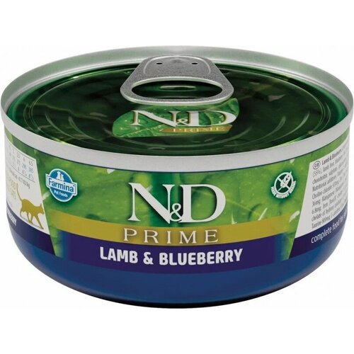    Farmina N&D Cat Prime Lamb & Blueberry,   ,    , 420  ( 70 x 6. )   -     , -,   