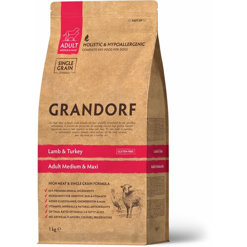    Grandorf Lamb&Turkey         1      1    -     , -  