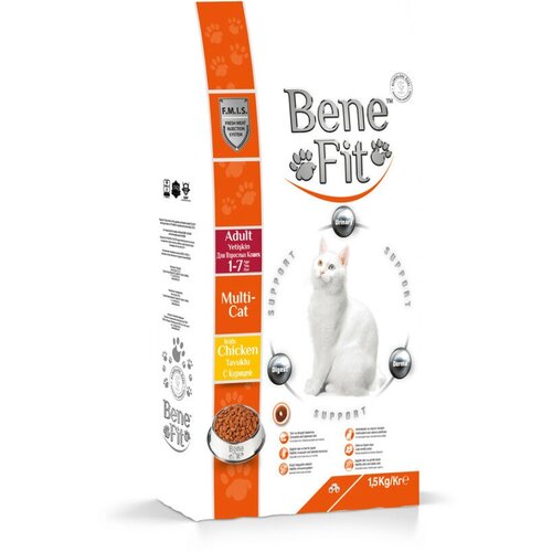  Benefit Feline Adult Mult-Cat Chicken        - 1,5    -     , -,   