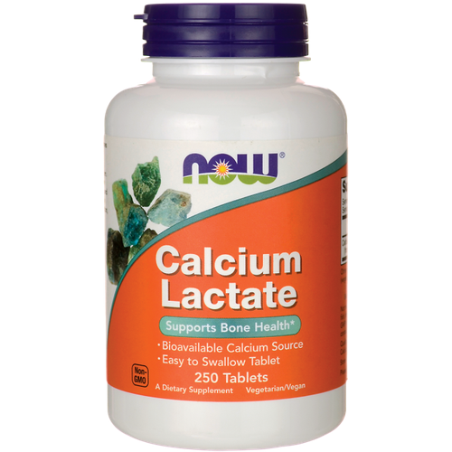   NOW Calcium Lactate, 260 , 250 .   -     , -  