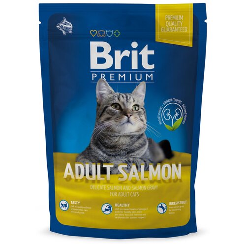      Brit Premium Cat Adult Salmon     . 0,8    -     , -,   