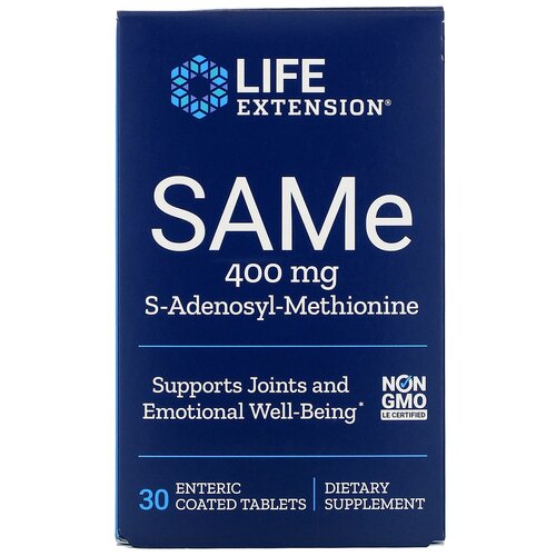   Life Extension SAMe, 100 , 400 , 30 .   -     , -  