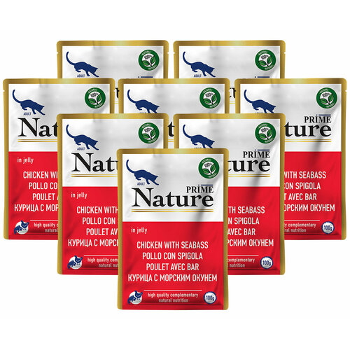  PRIME NATURE CHICKEN & SEABASS            100  NEW 100   8    -     , -  