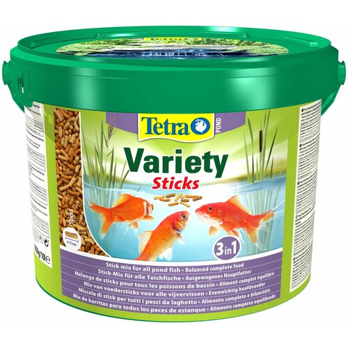        Tetra Pond Variety Sticks, 10 , 1.65    -     , -  