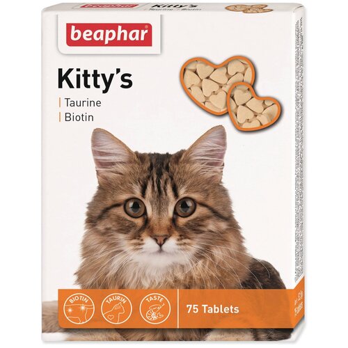  Beaphar Kittys Taurin&Biotin        , 75    -     , -,   