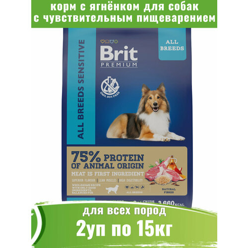  Brit Premium Dog Sensitive 2  15         -     , -  