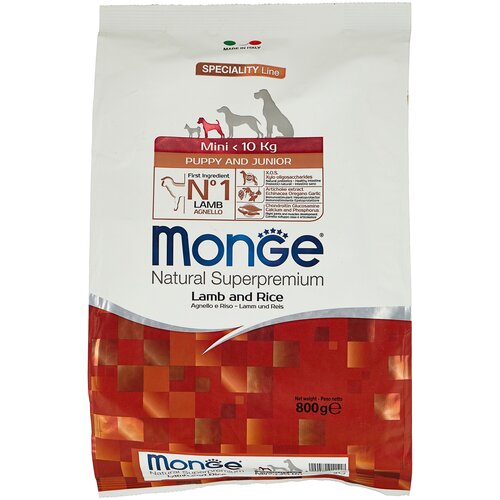  Monge Dog Monoprotein Mini           800  4 .   -     , -,   