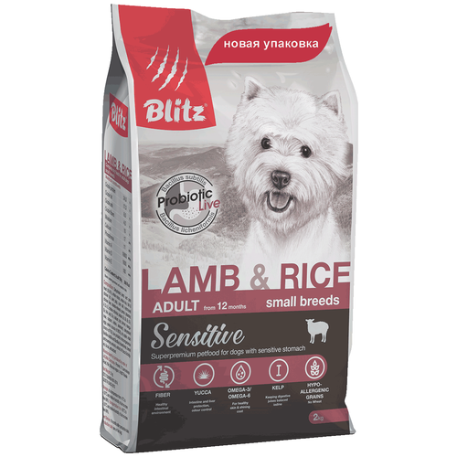  Blitz Adult Mini Lamb & Rice             500    -     , -,   