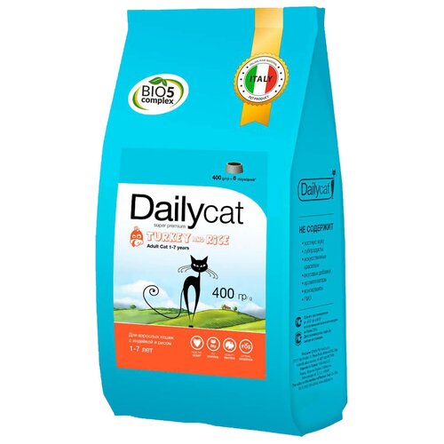  Dailycat Adult Sterli Lite Turkey & Rice           - 400    -     , -,   