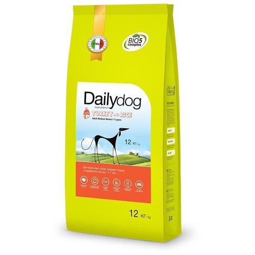  Dailydog Adult Medium And Large Breed Turkey and Rice              - 20    -     , -,   