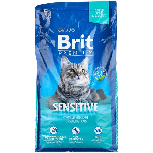      Brit Premium Cat Sensitive           0,8    -     , -,   