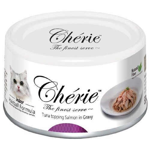  PETTRIC CHERIE ADULT CAT HAIRBALL CONTROL TUNA & SALMON             (80   24 )