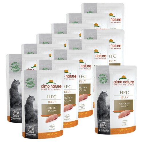  Almo Nature        (HFC - Jelly - with Chicken) 5040 | Classic Nature Jelly - Cat Chicken 0,055  23411   -     , -,   