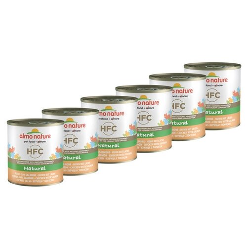  Almo Nature        (Classic HFC Adult Cat Salmon&Chicken) 0,28   6 .   -     , -,   