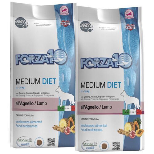  FORZA10 DOG MEDIUM DIET           (12 + 12 )   -     , -,   