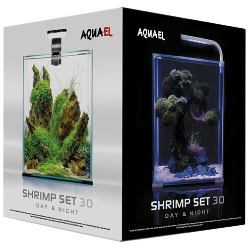   AquaEl Shrimp set Smart LED Day/Night 30  -   ,    -     , -  