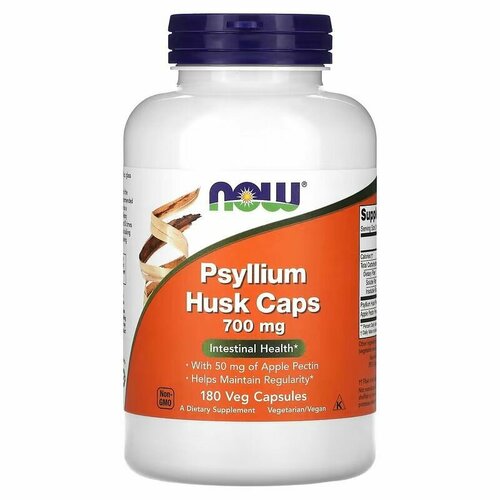     , Psyllium Husk Caps, NOW, 700 , 180 ,  