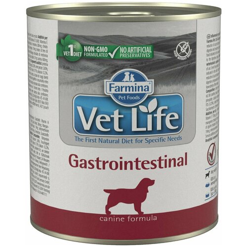    6   300  Vet Life Dog Gastrointestinal     -     , -  