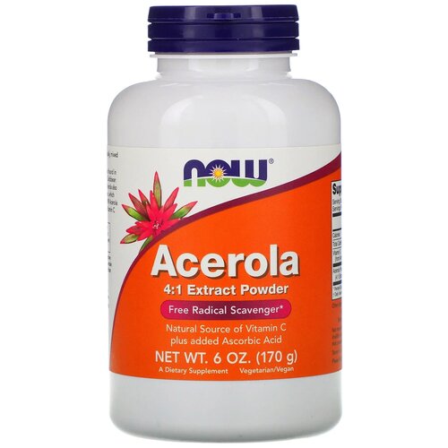   NOW Acerola 4:1 extract, 170 , 170    -     , -  