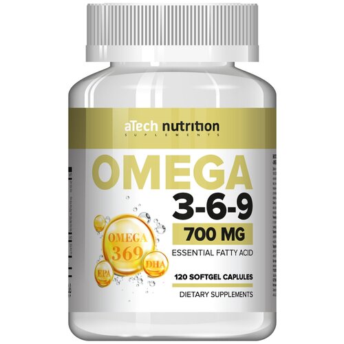 ���� ������� aTech Nutrition Omega 3-6-9, 120 ��., ������ ������