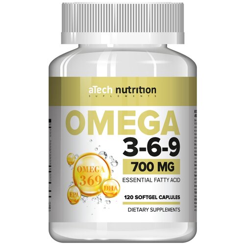   aTech Nutrition Omega 3-6-9, 120 .   -     , -  