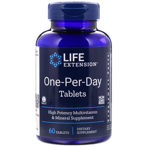 ���� ������� Life Extension One-Per-Day Multivitamin, 300 ��, 60 ��., ������ ������