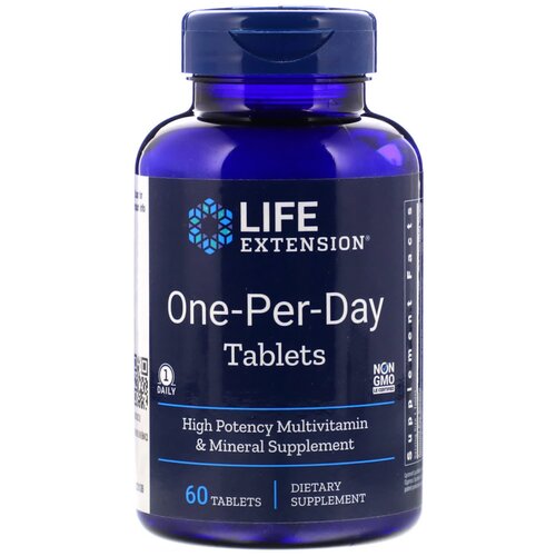   Life Extension One-Per-Day Multivitamin, 200 , 60 ., 2 .   -     , -  