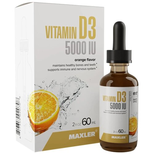  MAXLER Vitamin D3 ., 5000 , 60 ,    -     , -  